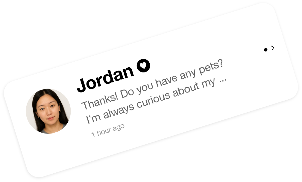 Message from Jordan
